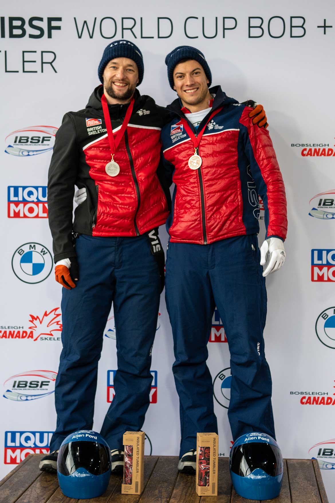 The most successful World Cup competition in history for British Skeleton