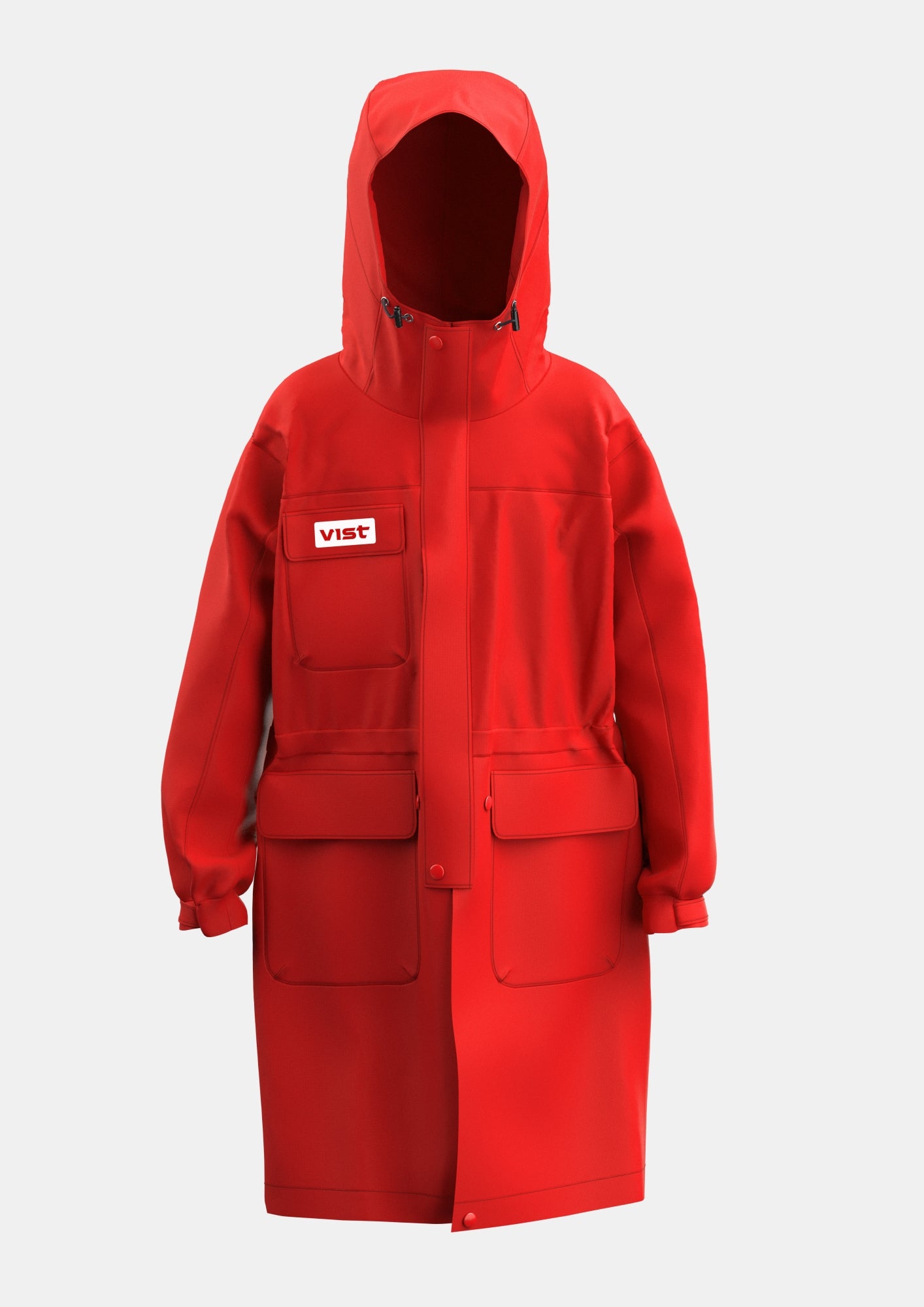 Adjustable Raincoat: VIST Italy Srl: high-quality ski apparel