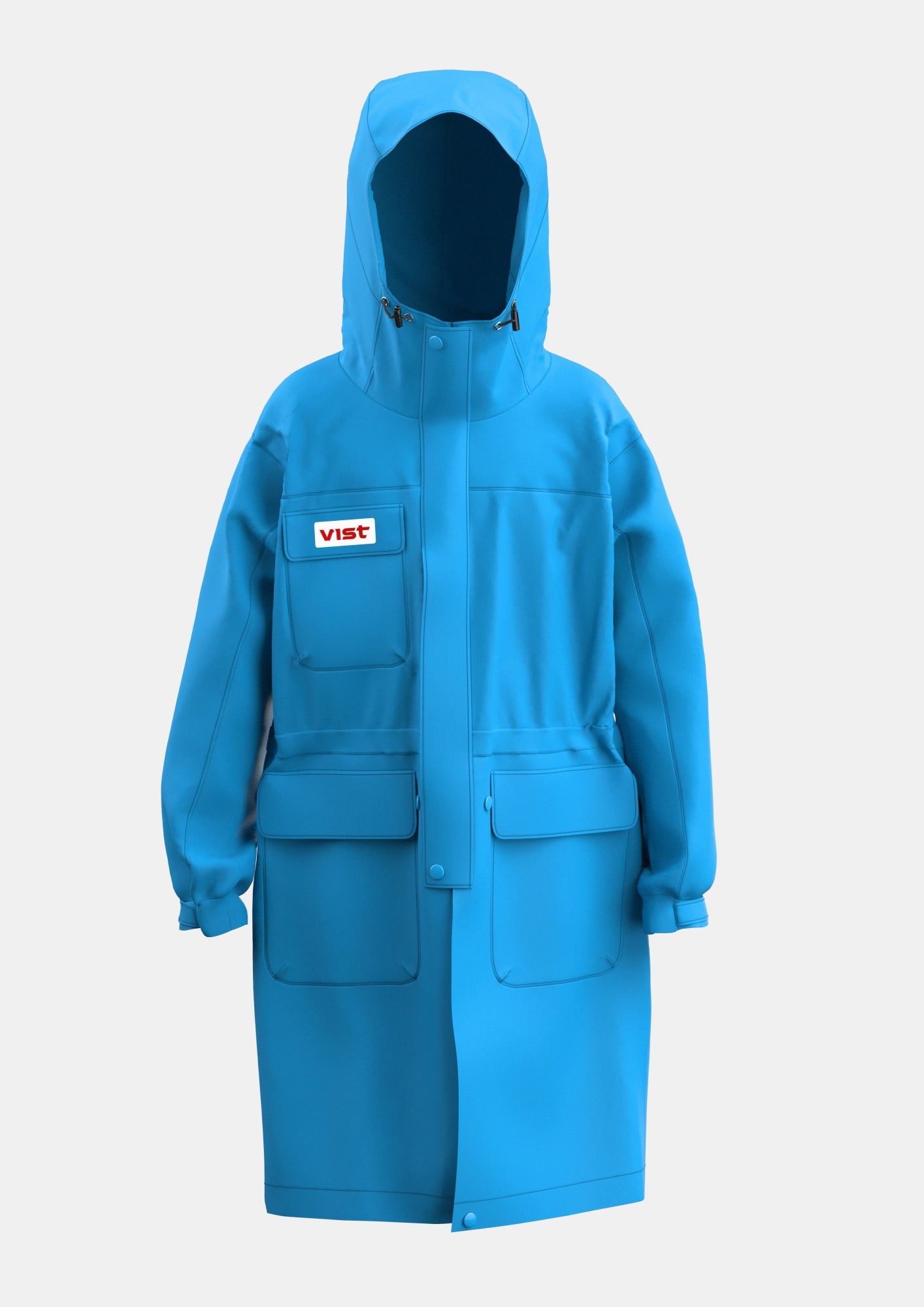 Adjustable Raincoat: VIST Italy Srl: high-quality ski apparel