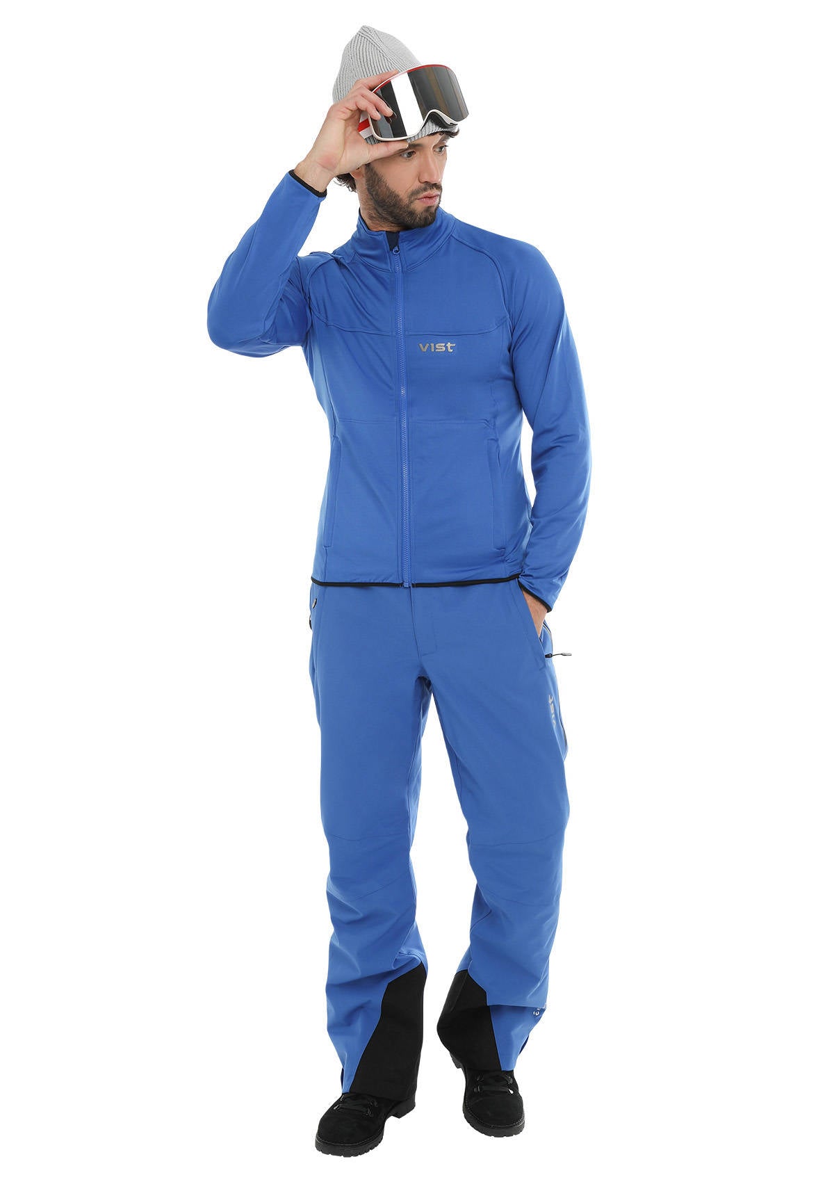 Gold Intensity Felpa in Pile