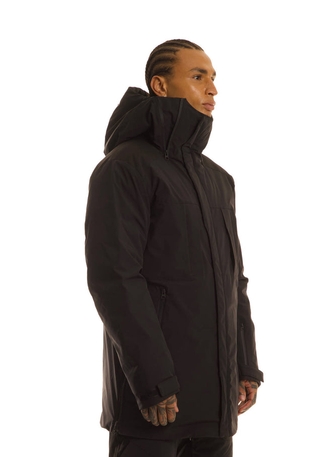 Alaska Black Down Parka: VIST Italy Srl: high-quality ski apparel